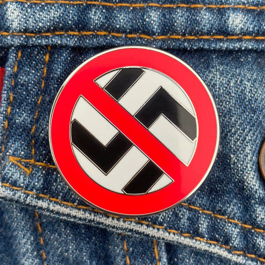 No Nazis Pin