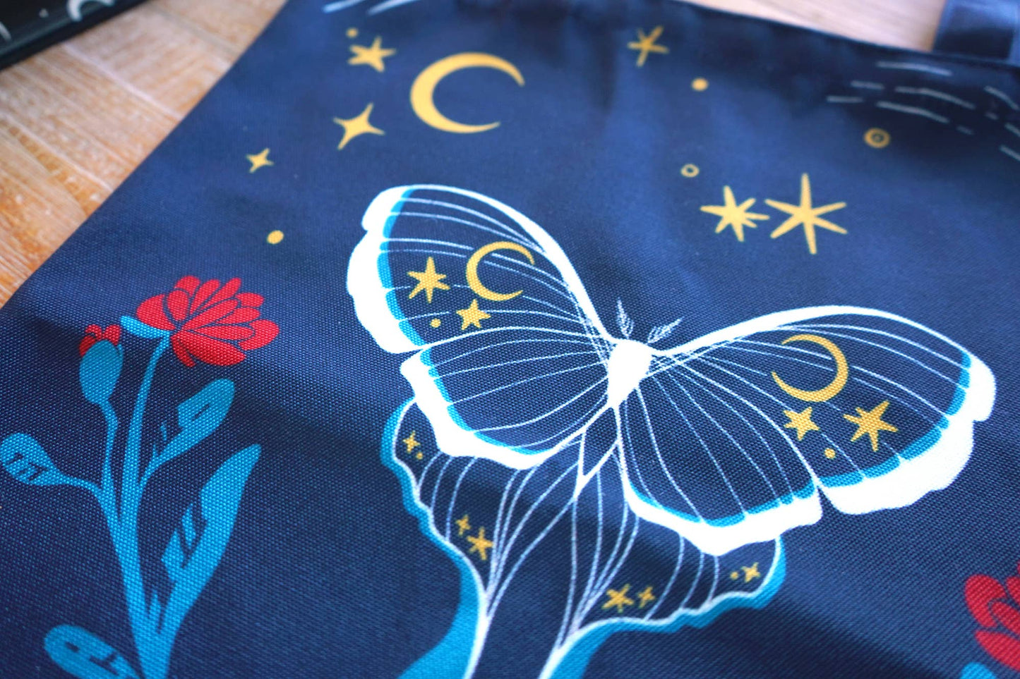 Believe in Magic Witchy Luna Moth Tote Bag