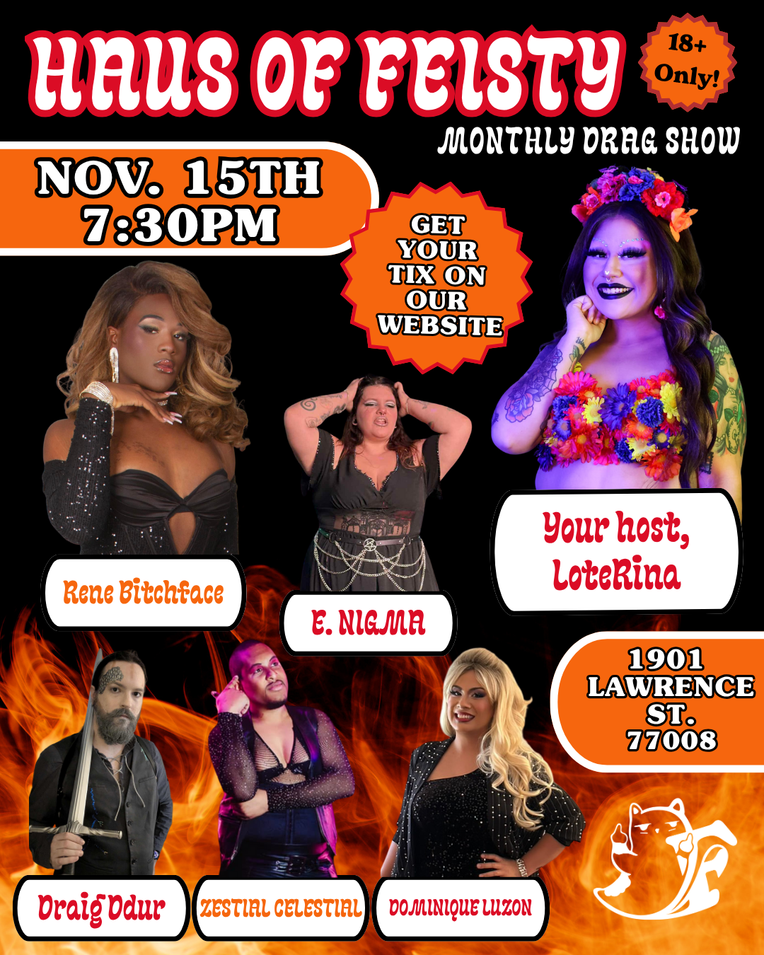 Haus of Feisty: Drag Show!