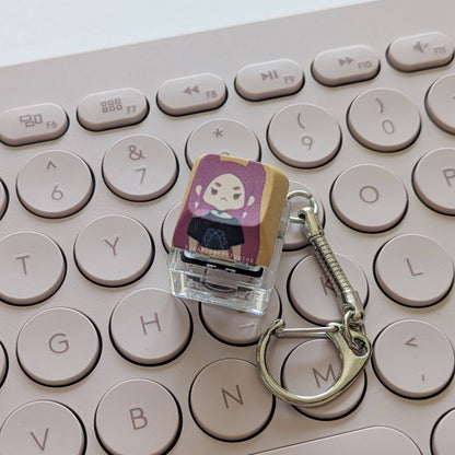 M Girly Pop Hunters - Fidget Keycap Keychain