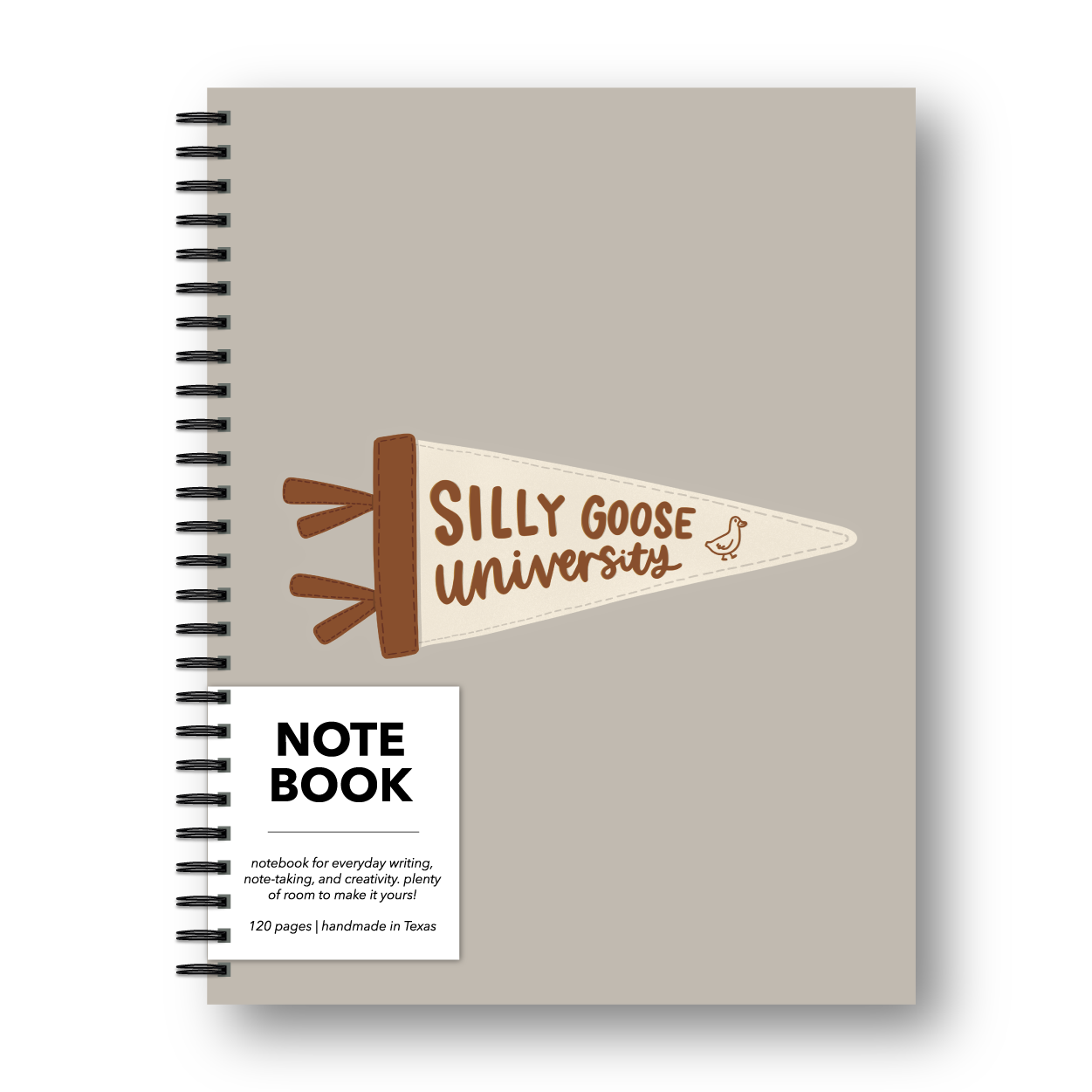 Silly Goose University Notebook