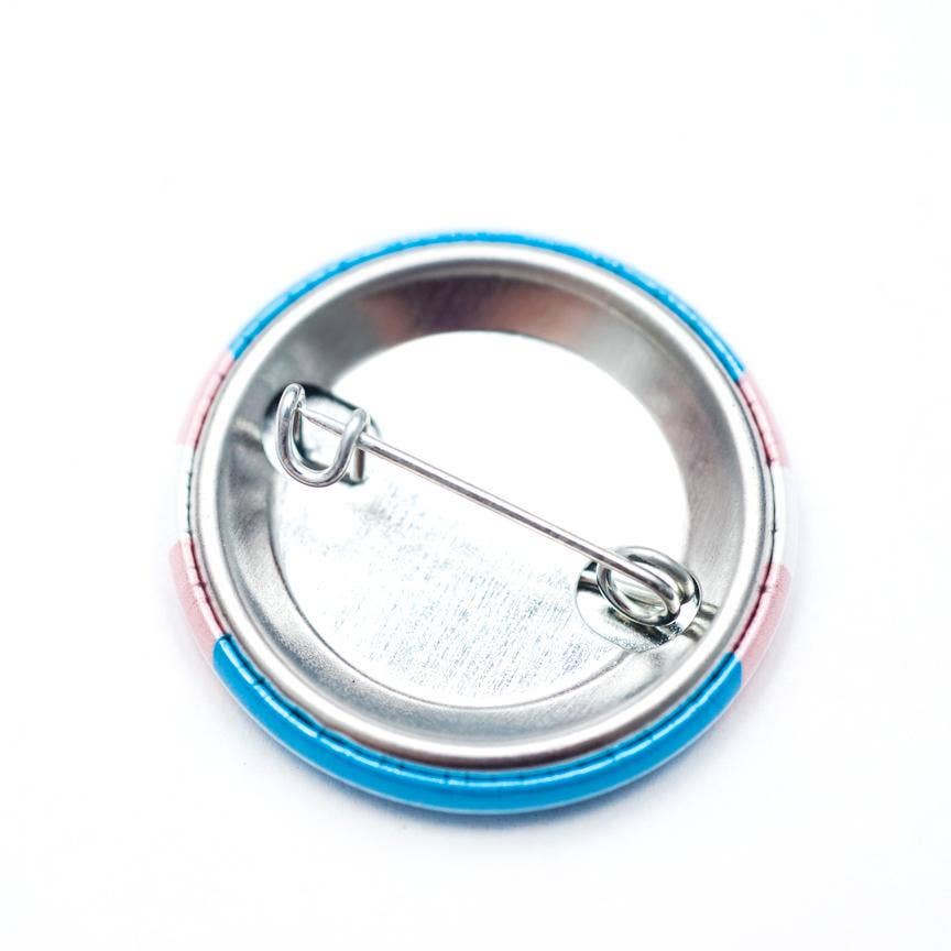 I Love My Kid(s) LGBTQ+ ally pin / button