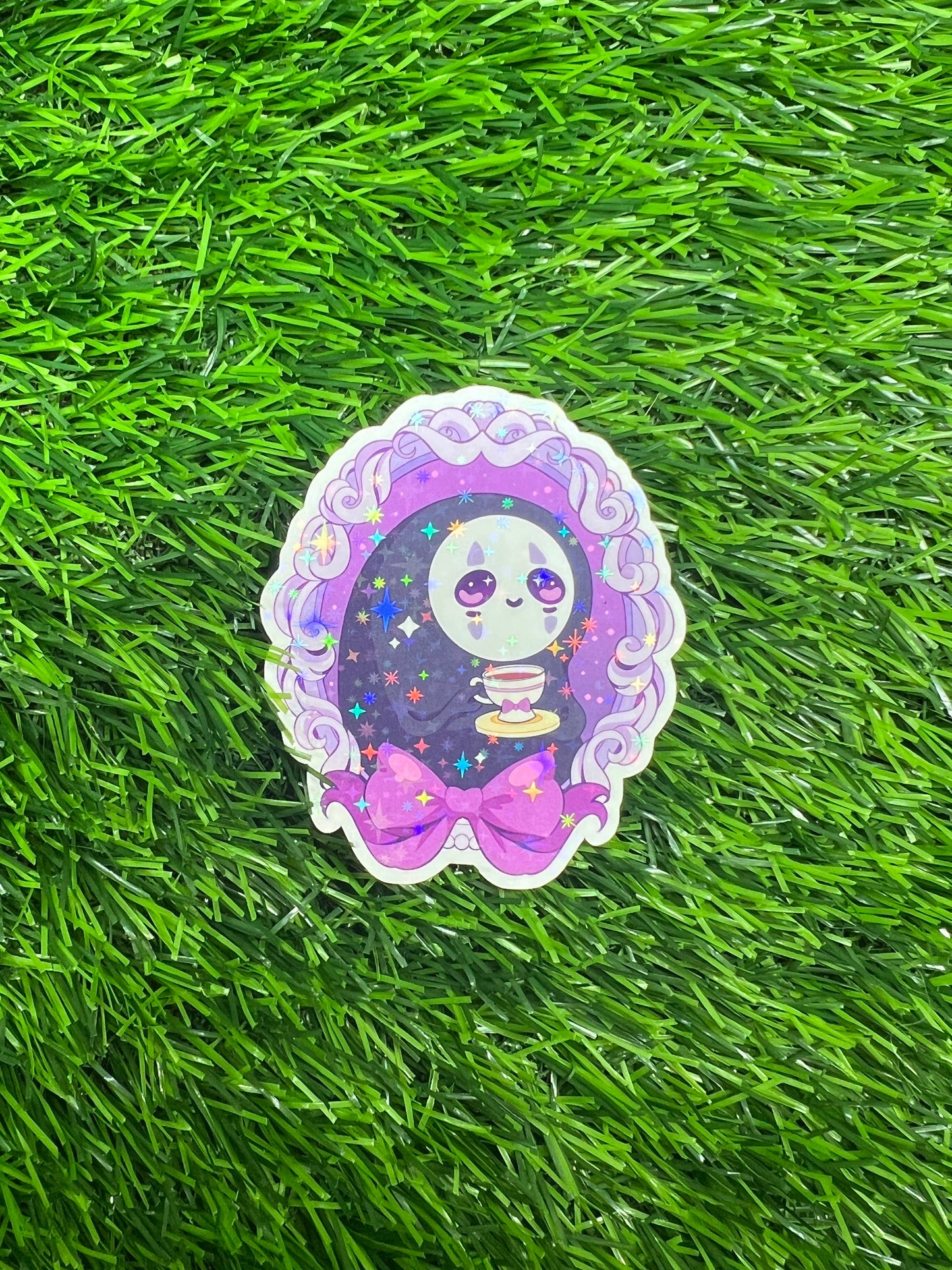 Ghibli Snack Frame Sticker NoFace