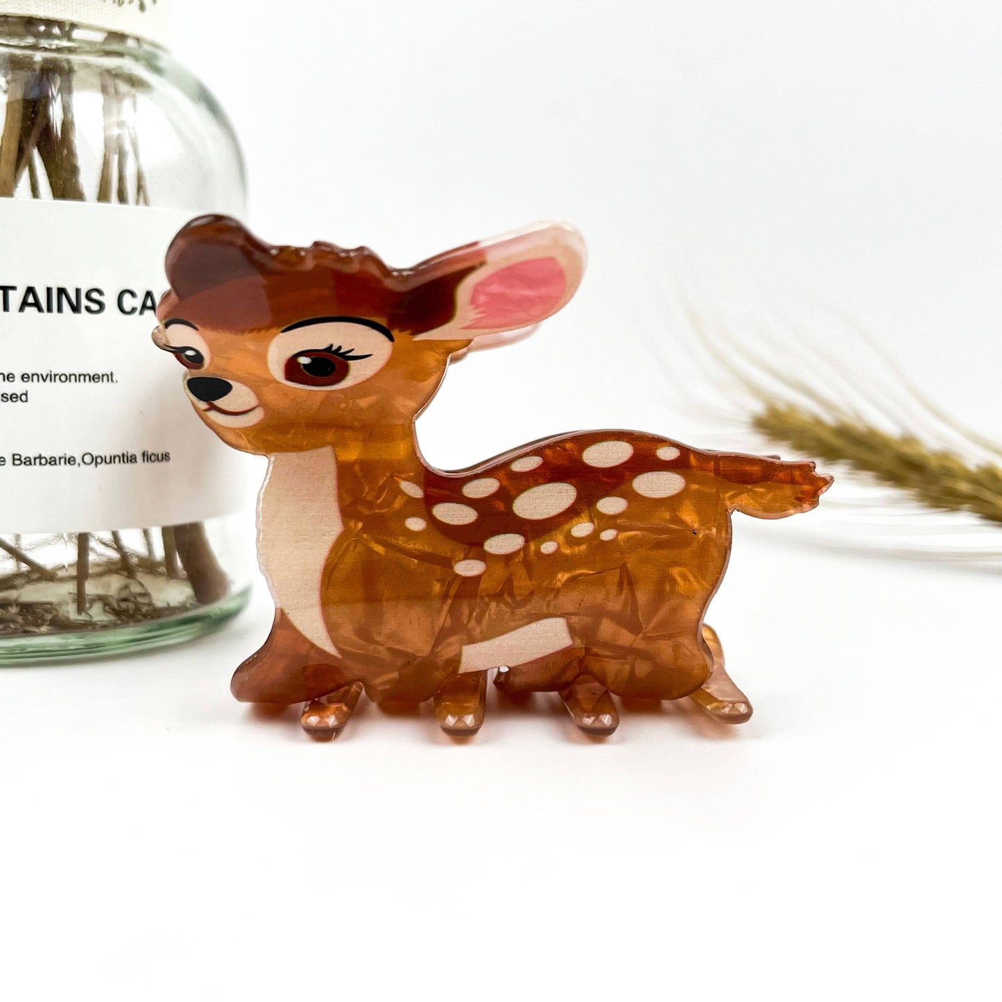 Deer Hair Claw Clip