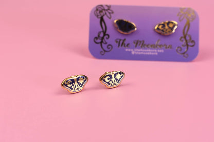 Whimsical Moths Earrings