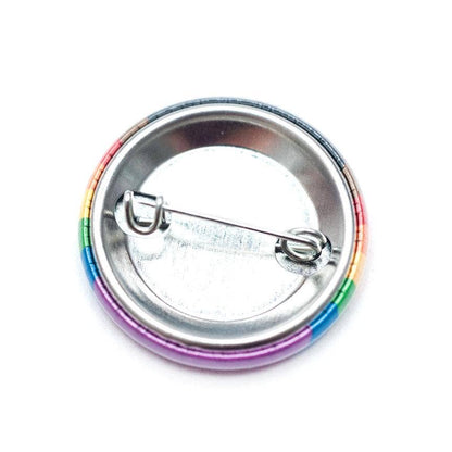 I Love My Kid(s) LGBTQ+ ally pin / button