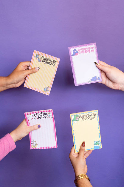 Silly Little Tasks Notepad – Cute Duck To-Do List Stationery