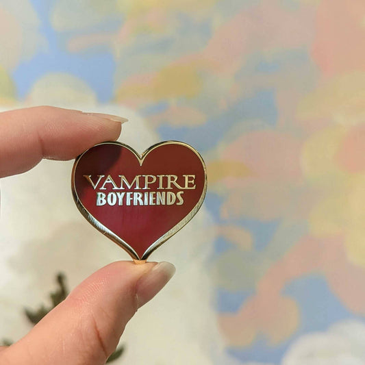 Vampire Boyfriends hard enamel pin