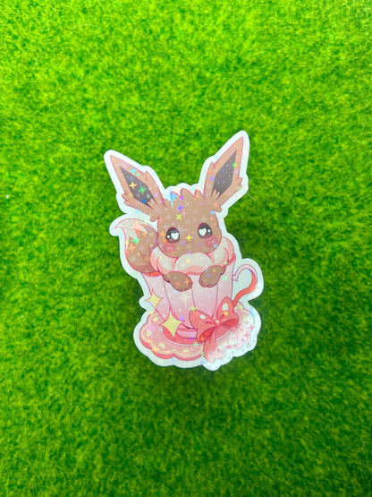 Evee Teacup Sticker Evee