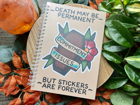 6" x 8" Sticker Book with 50 Pages of Reusable Sticker Paper