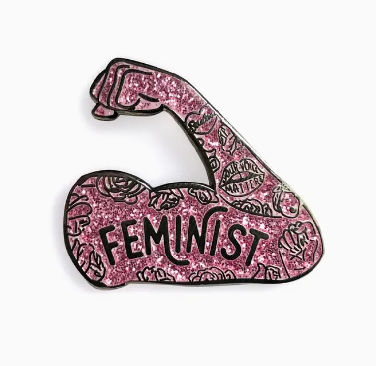 Feminist Enamel Pin