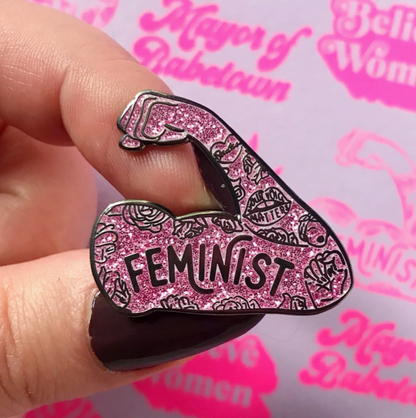 Feminist Enamel Pin