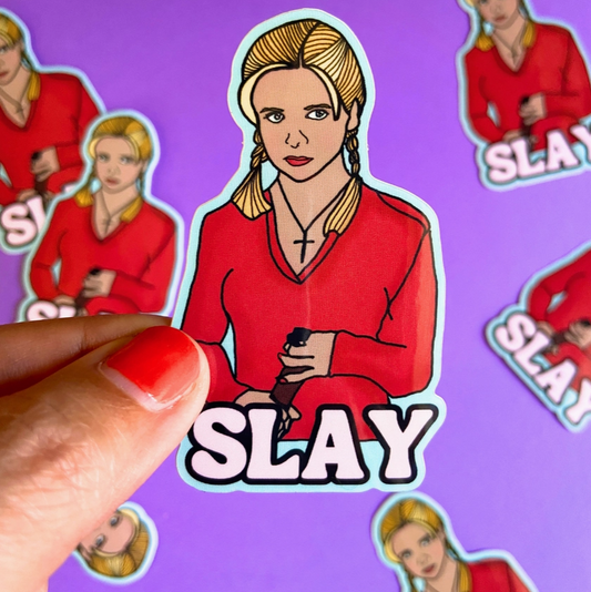 Slay Buffy Sticker