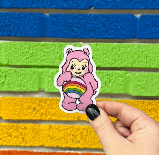 Care Bear Kewpie Sticker