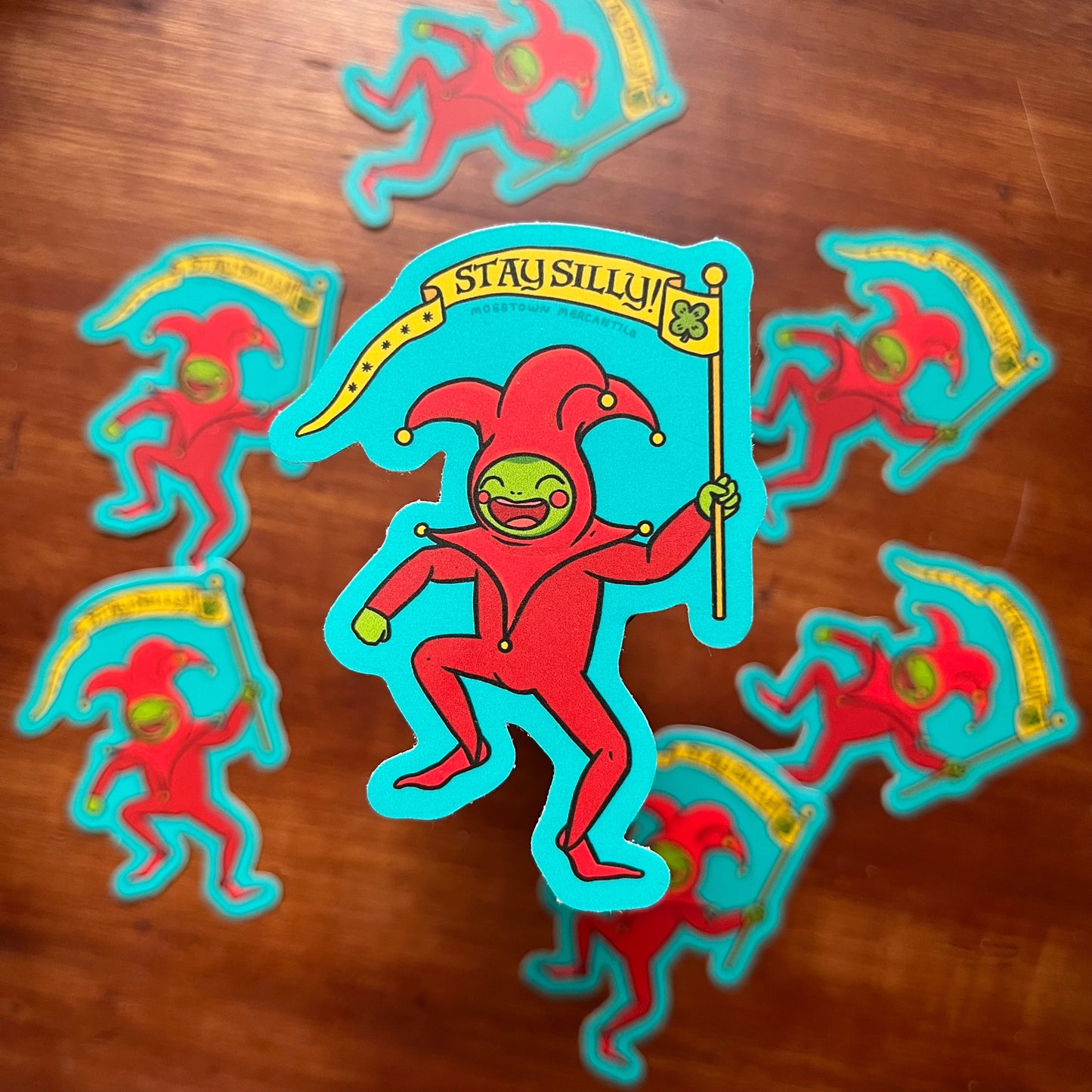 Frog Jester Sticker