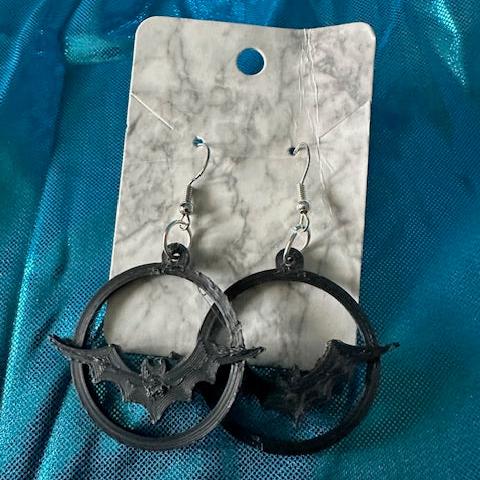 Bat Earrings