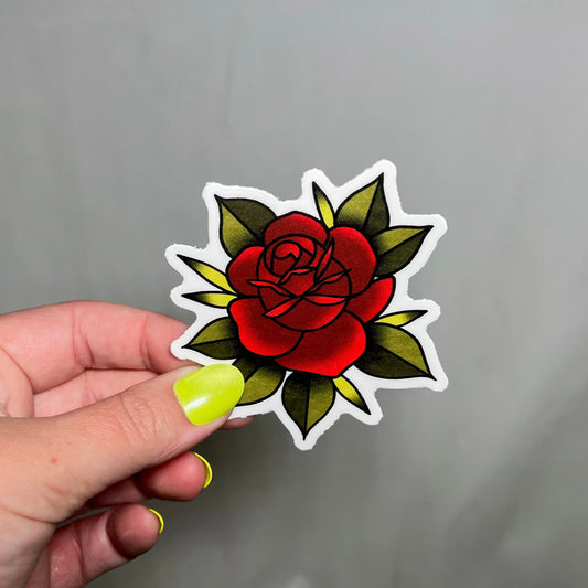 Traditional Rose Sticker