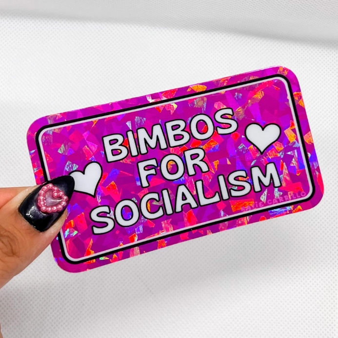 Bimbo Holographic Sticker