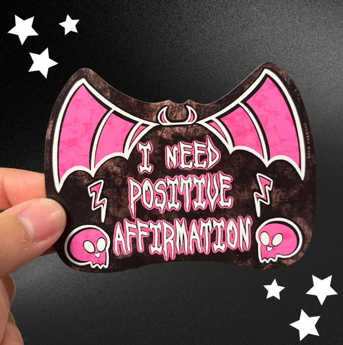 Positive Affirmation Sticker – The Feisty Collective