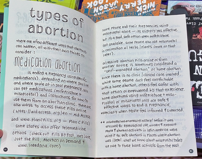 I Deserve Good Things: Guide To Abortion Support (Zine)