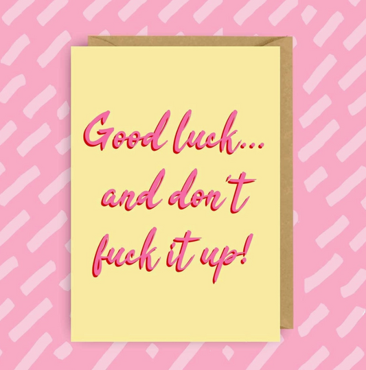 Ru Good Luck Card