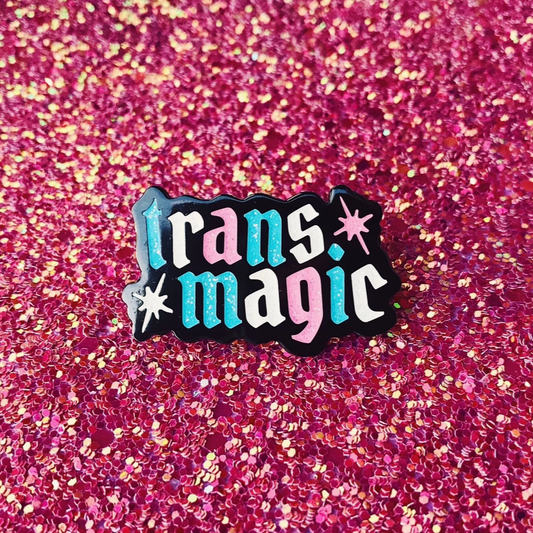 Trans Magic Enamel Pin