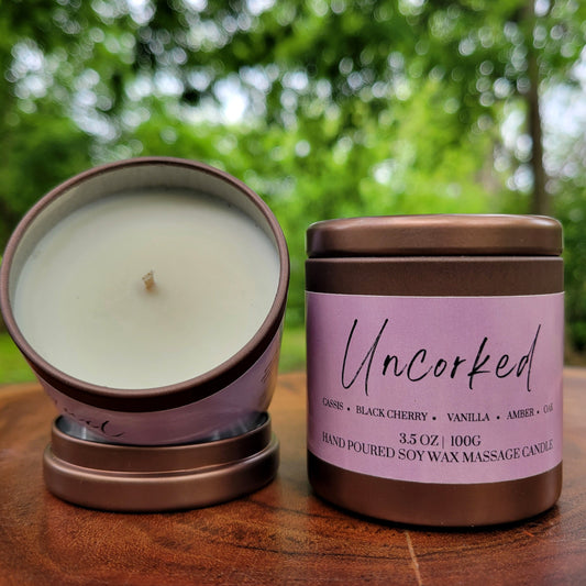Leaforia Soy Massage Candle