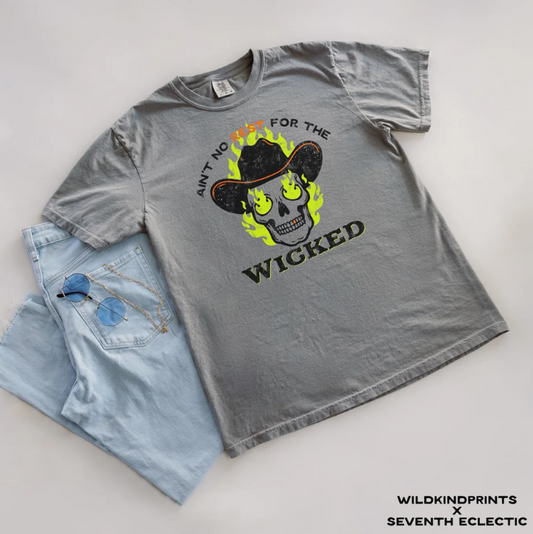 Ain't No Rest for the Wicked + Vintage Tee