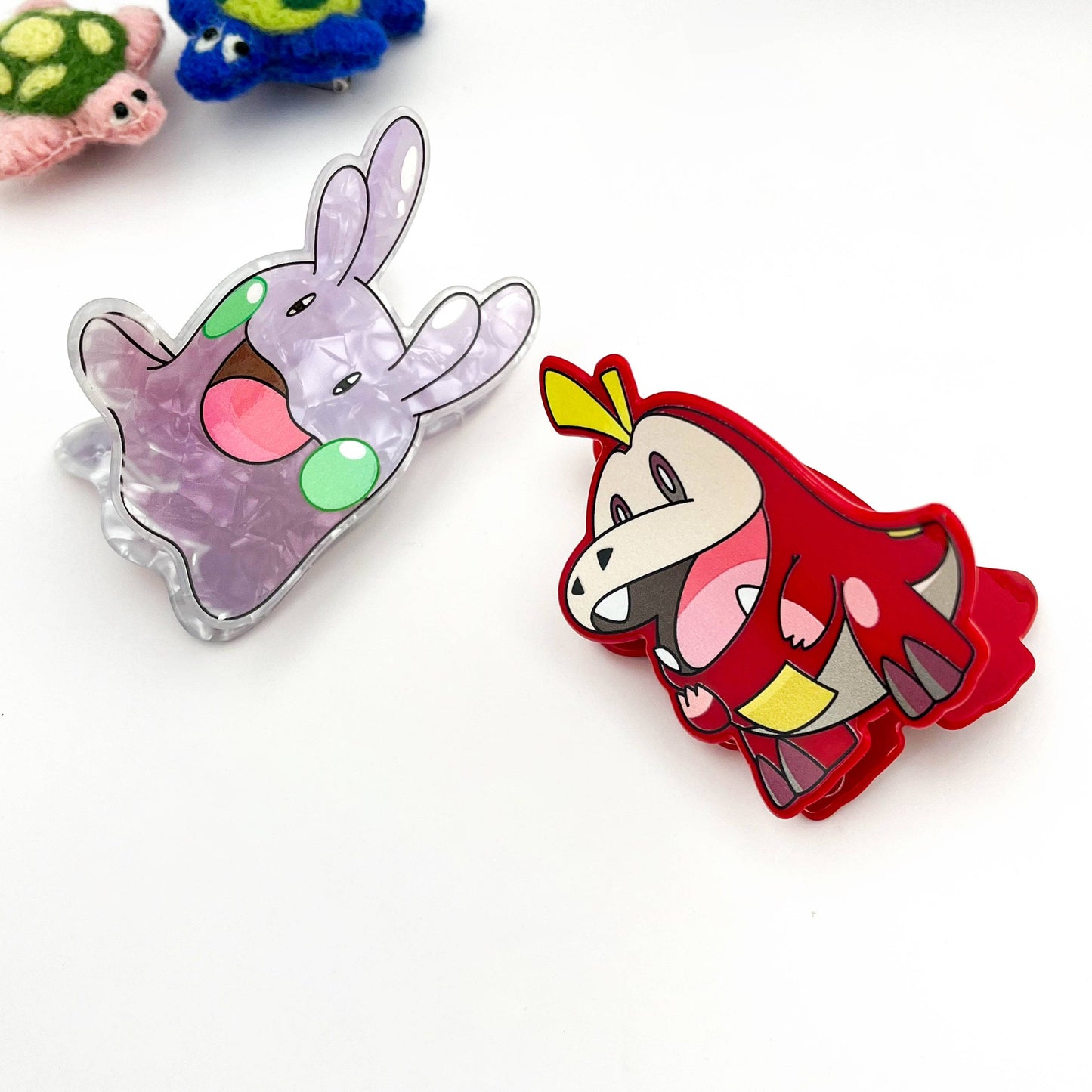 👾 Monster Party Acrylic Claw Clip