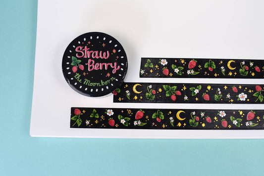 Strawberry Sparkles Washi Tape