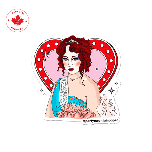 Beauty Queen Sticker