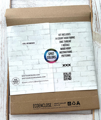 Bitches Be Trippin Cross Stitch Kit