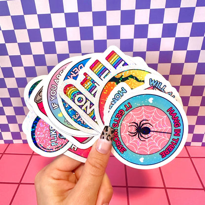Queer LGBTQIA+ LGBT Ally Pride Waterproof Vinyl Sticker