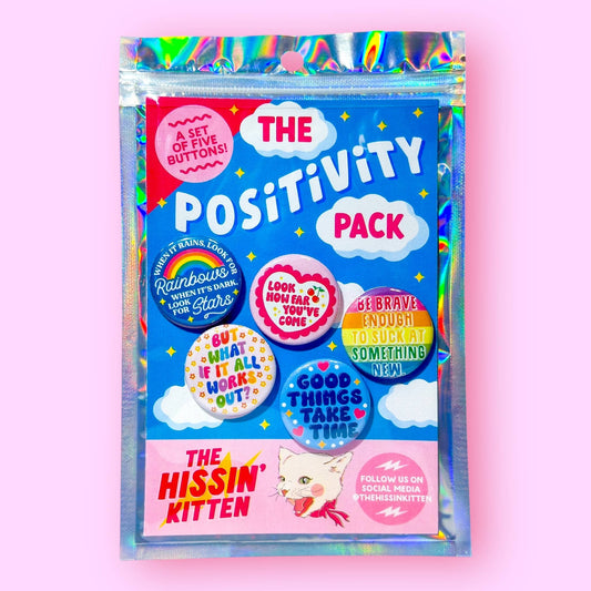 The Positivity Button Pack