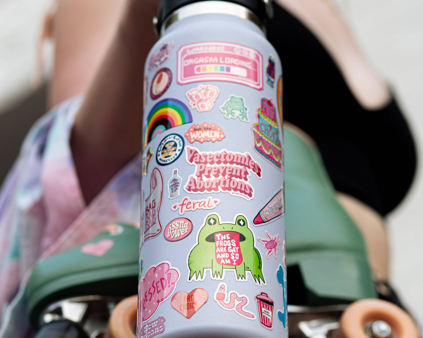 Fuck ICE Waterproof Vinyl Sticker for Water Bottles