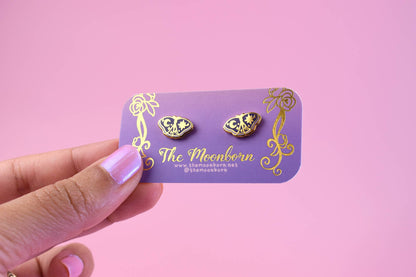 Whimsical Moths Earrings