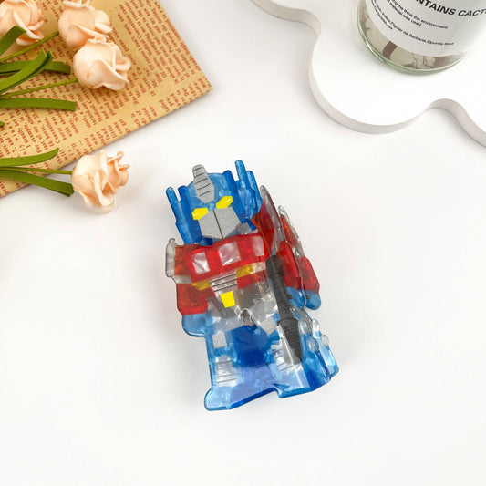 Transformers Robot Acrylic Hair Claw Clip
