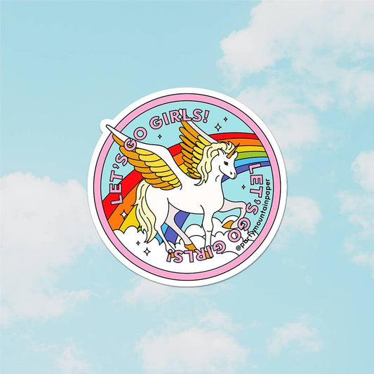 Unicorn Rainbow Sticker