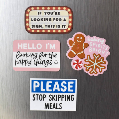 Hello / Happy Things Magnet