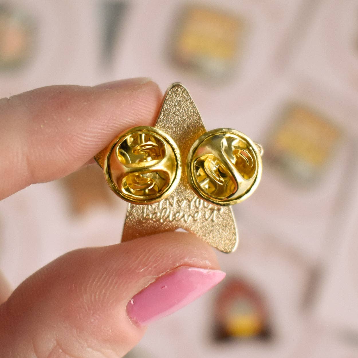 Doing My Very Best Enamel Pin