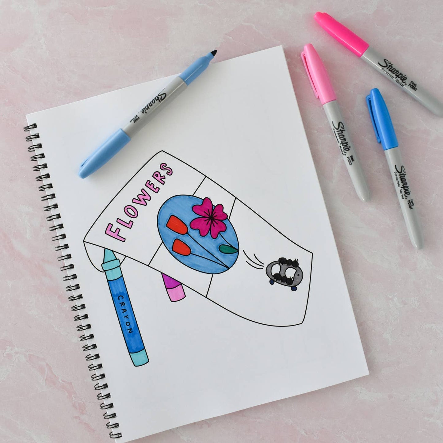 In The Garden Coloring Book | Simple Adult Coloring Books