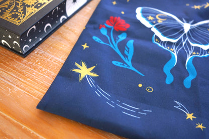 Believe in Magic Witchy Luna Moth Tote Bag