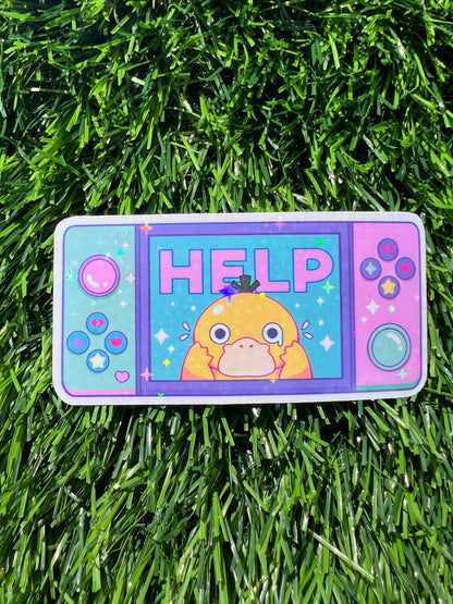 Psyduck Game Sticker