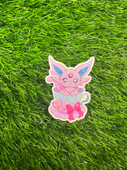 Evee Teacup Sticker Espeon