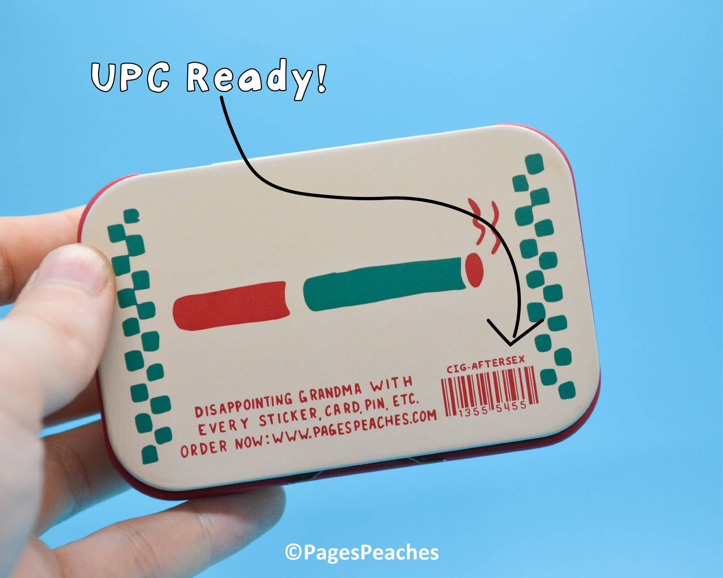 Pinup Cigarettes Stash Tin