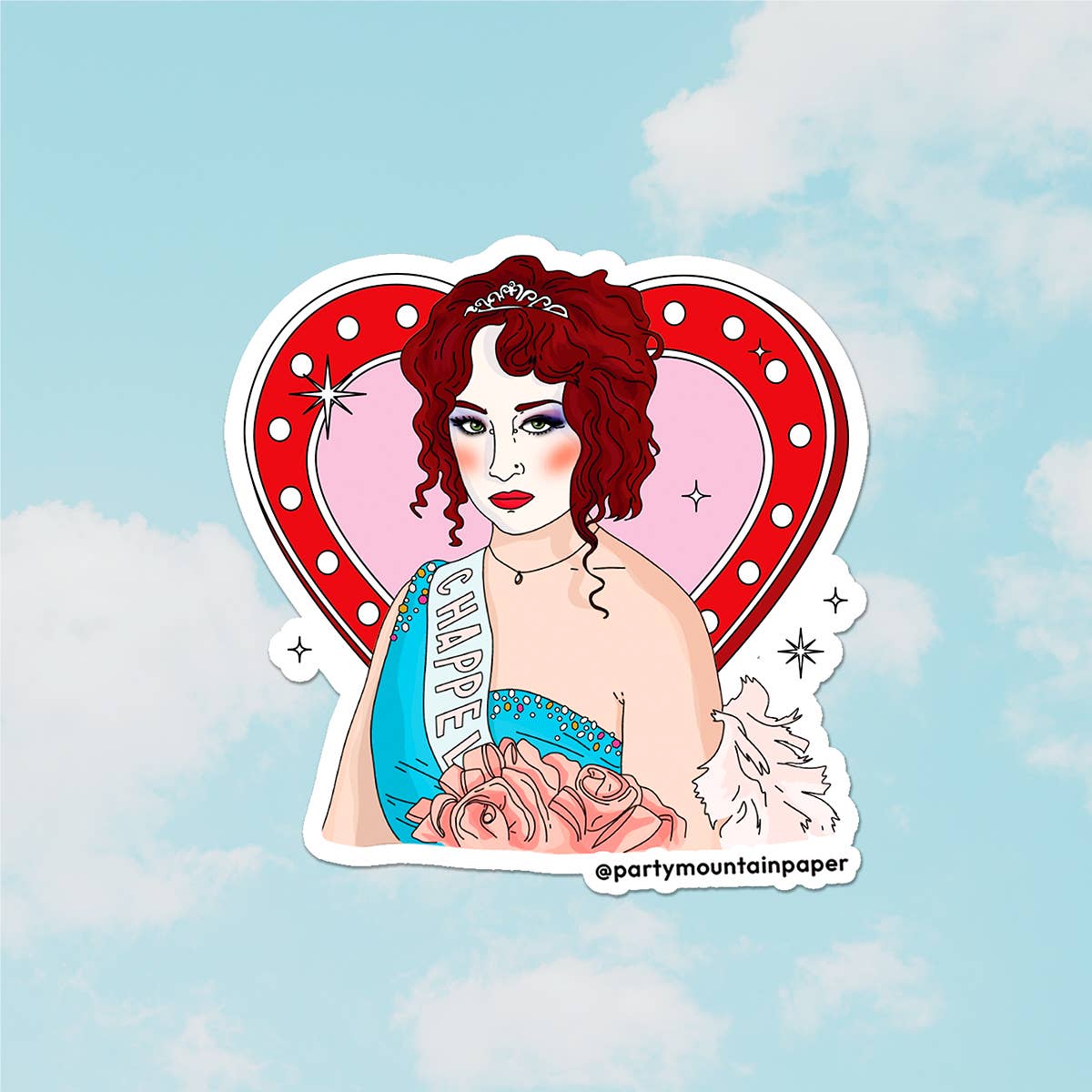 Beauty Queen Sticker