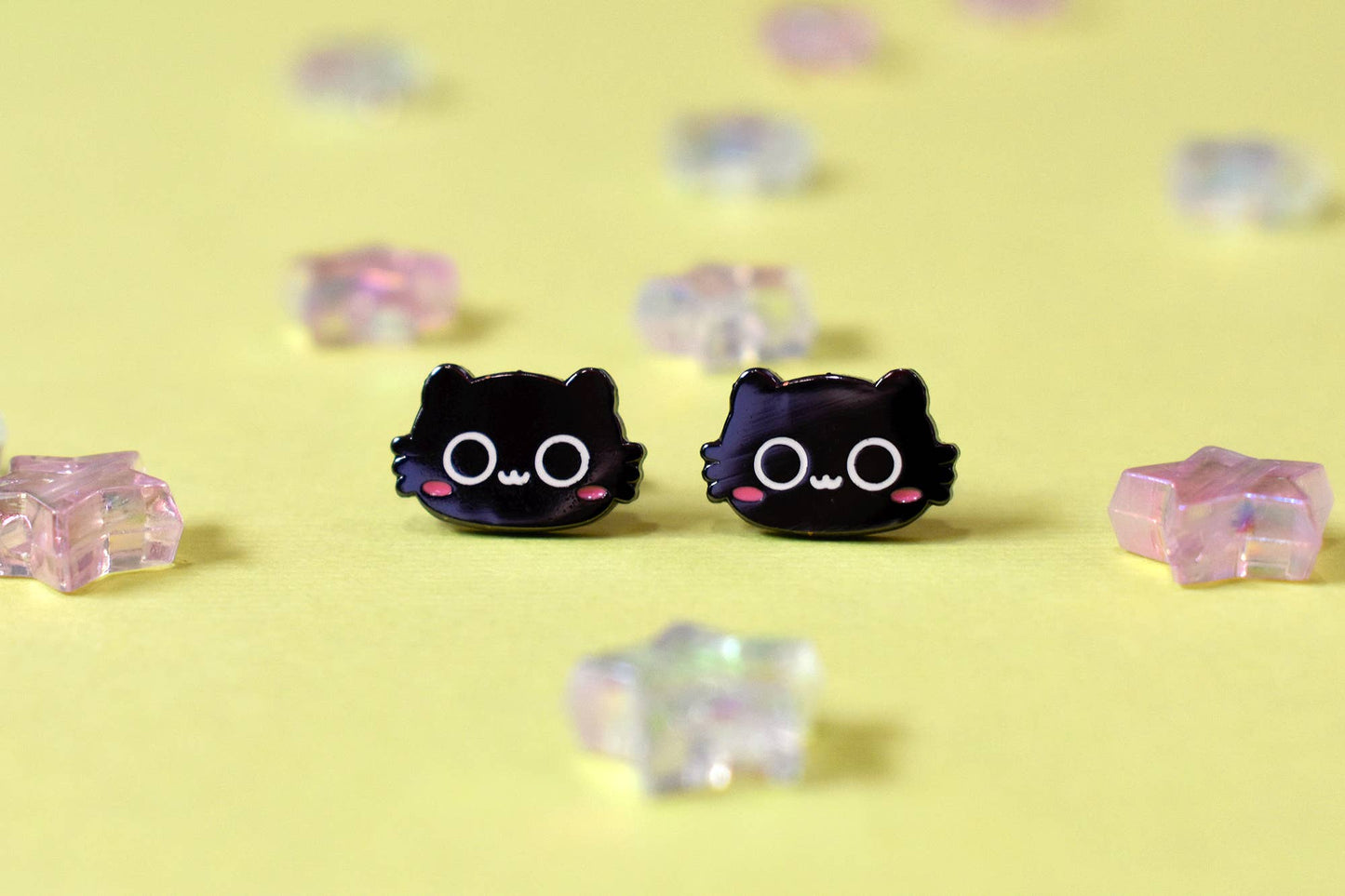 Cats! Stud Earrings