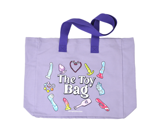 The Toy Bag Tote Bag With Laptop And Water Bottle Pocket