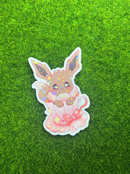 Evee Teacup Sticker Evee