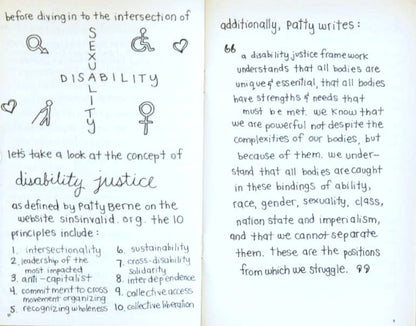 Disability & Sexuality: Introductory Guide for Sex Ed (Zine)